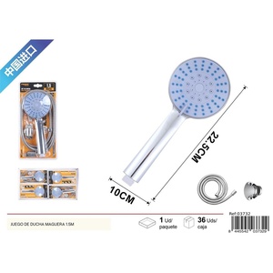 Set doccia delfino 1.5 m-accessori per il bagno