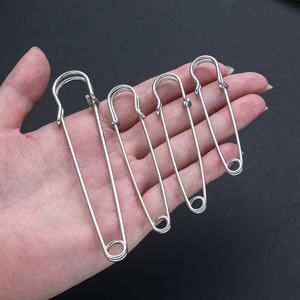 Épingles de sûreté en métal, diamètre de la tête de 10 mm, pour vêtements, foulards, broches, accessoires de bijoux DIY, vente en gros - Product Image 3
