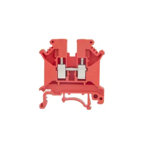 RED UK5N स्क्रू फ़ीड-थ्रू 5MM DIN रेल टर्मिनल ब्लॉक