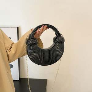 Sac à main de luxe tendance, sac fourre-tout transparent en gelée, sac à bandoulière pour femme, sac bandoulière - Product Image 3