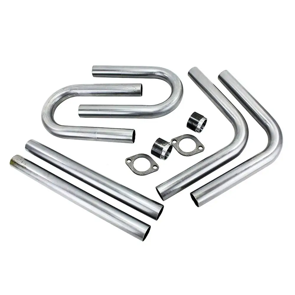 High performance aluminum 1 inch exhaust pipe with car accessories
