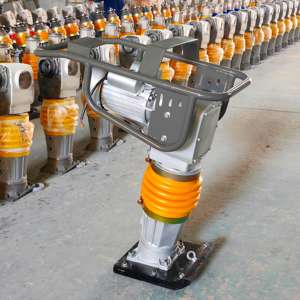 Alat Pemadat Tanah Getar Listrik 220V/380V dengan Sertifikasi CE, Frekuensi Tinggi, Daya Pukul Kuat, untuk Pemadatan Tanah dan Perkerasan Jalan - Product Image 5