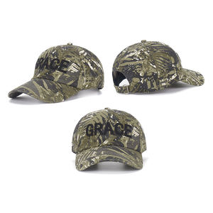 Gorra de Béisbol Deportiva de Verano con Bordado de Camuflaje Personalizado, Ajustable, de Algodón, Estilo Urbano para Hombre y Mujer - Product Image 3