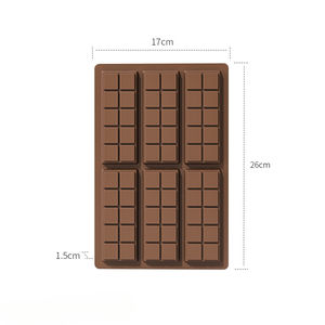 Moules en silicone <span class=keywords><strong>de</strong></span> qualité supérieure pour chocolat, réutilisables, flexibles, pour chefs professionnels, pour des friandises délicieuses, des cadeaux <span class=keywords><strong>de</strong></span> fête, des pâtisseries sucrées - Product Image 5