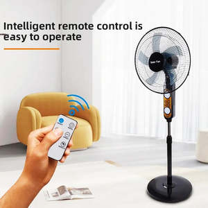 Ventilador Solar de 15w 20w 25w DC/AC Recargable con Panel y Batería, para Uso en Interiores y Exteriores - Product Image 3