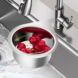 Swan Stainless Steel Hanging Drain <b>Basket</b>, Dry and Wet Separation Garbage Rack, Kitchen Sink Filter Sponge Drain Rack - Product Image 1