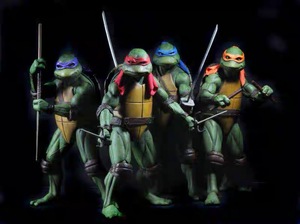 Giocattoli NECA <span class=keywords><strong>Tartarughe</strong></span> <span class=keywords><strong>Ninja</strong></span> del 1990 Leonardo, Donatello, Raffaello, Michelangelo - Action Figure in Scala 1/4 - Product Image 1
