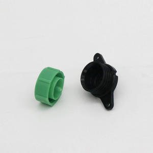 Gotero verde ajustable de 2 agujeros para riego de jardín, gotero de flujo de ahorro de agua - Product Image 6