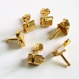 Meccaniche per Chitarra Vintage Donlis in Colore Oro Stile Kulson per Fori di Accordatura da 8mm - Product Image 4