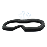 Aksesori Game Penutup Masker VR Pengganti untuk Oculus Rift S PU Penutup Mata Lembut dengan Bantalan Wajah
