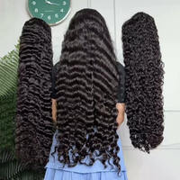 Perruque frontale en dentelle Full HD, vente en gros, perruque bouclée brute birmane, grade 15A, fournisseurs de perruques en cheveux humains vierges bruts brésiliens originaux
