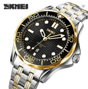 <span class=keywords><strong>SKMEI</strong></span> 9276 montre-bracelet en acier inoxydable pour hommes nouveauté mode affaires Style verre fabricant personnalisé Relojes Hombre montres - Product Image 3