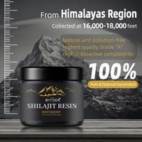 Pommade de résine de Shilajit en stock 30g & 50g – Supplément minéral transfrontalier le plus vendu pour adultes, pour une meilleure densité osseuse