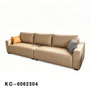 Divano in Pelle PU di Alta Qualità, Stile Nordico di Lusso, Moderno e Semplice per Soggiorno, Vendita all'Ingrosso - Product Image 5