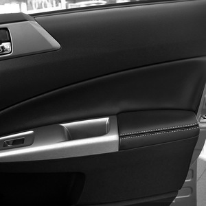 Subaru Forester <b>Door</b> Panel Leather Cover 08-12 Microfiber Interior <b>Trim</b> Kit With Installation Tools - Product Image 2