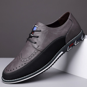 Zapatos Casuales de Hombre para Otoño, Invierno y Primavera, Talla Grande, con Cordones/Deslizables, Parte Superior de PU Transpirable, Suela de Goma Sólida, Cómodos para Vestir - Product Image 2