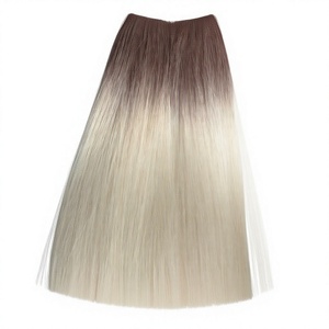 Extensions de cheveux vierges vietnamiens Rusa Hair à pointe plate, double trame, couleurs personnalisables, non traités, logo personnalisé, lot de 100g - Product Image 4