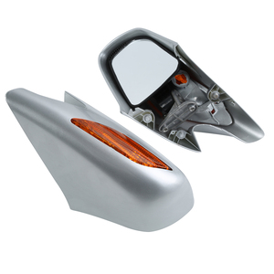 Specchietti retrovisori in argento XF-415T-SC indicatori di direzione arancioni adatti a <span class=keywords><strong>Honda</strong></span> ST1300 <span class=keywords><strong>1300</strong></span> 2002-2011 - Product Image 3