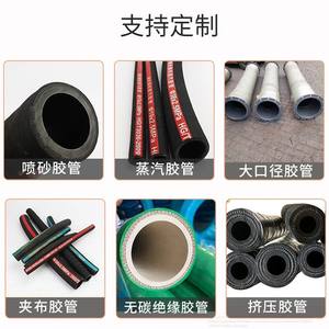 Manguera de Goma con Brida de Gran Diámetro, Manguera de Drenaje y Succión Subterránea con Alambre de Acero para Descarga de Arena en Minería - Product Image 5