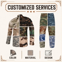Uniforme de camouflage KMS, vente en gros OEM, résistant à l'étirement, respirant, activités de plein air, uniformes d'entraînement tactiques