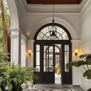 Porte in Ferro Standard Europeo, Porte Interne con Telaio in Alluminio e Acciaio, Porte a Battente in Vetro Stile Crittall, Porte <span class=keywords><strong>d</strong></span>'<span class=keywords><strong>Ingresso</strong></span> in Ferro Battuto, Porte Francesi - Product Image 2