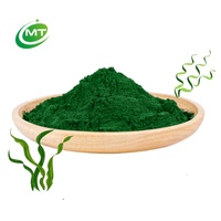 Échantillon gratuit Poudre de spiruline verte de qualité alimentaire de haute qualité Poudre d'extrait de spiruline organique protéinée en vrac