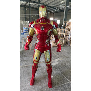 Statue de super homme en fibre de verre grandeur nature - Product Image 5