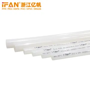 IFAN厂家直销白色OEM高品质Pex-a地板采暖管16毫米-32毫米全尺寸Pex地板采暖管