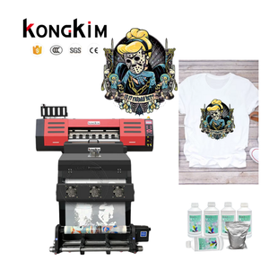 Impresora DTF Kongkim de 60 cm (24 Pulgadas), Impresora DTF de Doble Cabezal con Horno Secador, Máquina Agitadora de Polvo, Sistema de Agitación de Tinta Blanca - Product Image 3