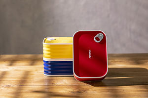 Japan High Quality Rectangle Shape Single-Tier Latte Bento Lunch Box Stainless Steel - Product Image 2