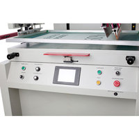 Máquina de serigrafía eléctrica de alta precisión, máquina de serigrafía plana de gran formato