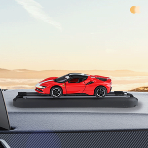 Nouveau style 2025 : Voiture miniature en alliage moulé sous pression 1:64 avec rail coulissant plat, modèle sport, décoration intérieure de voiture, idéal pour présentation, cadeau pour petit ami - Product Image 3