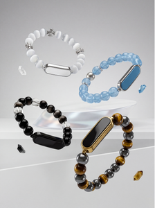 Bracelet Connecté BQ2 Cat Eye avec Bracelet en Alliage, Podomètre, Moniteur de Fréquence Cardiaque et de Sommeil, Sans Écran, Cadeau Tendance pour Android/iOS - Product Image 2