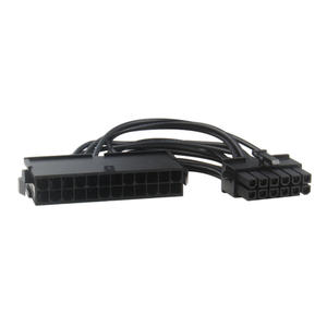Adaptateur d'<span class=keywords><strong>alimentation</strong></span> 15CM ATX 24PIN vers 12PIN 18AWG 24 broches vers câble d'<span class=keywords><strong>alimentation</strong></span> 12 broches pour <span class=keywords><strong>ordinateur</strong></span> <span class=keywords><strong>Acer</strong></span> Q87 Q87H3 - Product Image 1