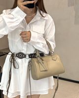 Tas Selempang Kulit Asli Retro Mewah Kapasitas Besar Tas Selempang Mewah Elegan Tas Tangan Wanita Grosir Harga Murah