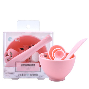 Wholesale 5-Piece <b>Silicone</b> Mask Bowl Set with DIY Mask Capsules <b>Stick</b> and Bowl Makeup Tools - Product Image 5