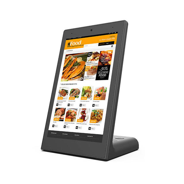 Restaurant Ordering Kiosk Tablet Touch Screen NFC Tablet Pc Android Pos L Shape Tablets 8' 10' 13' 14' 15' 17' 18' 21' Inch