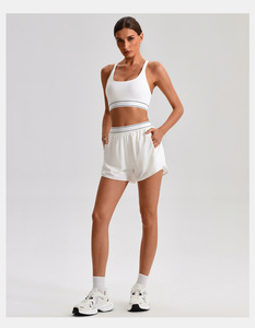 Nouveau 2026 – <span class=keywords><strong>Ensemble</strong></span> de <span class=keywords><strong>sport</strong></span> pour <span class=keywords><strong>femme</strong></span> grande taille : débardeur de yoga, short taille haute, soutien-gorge de <span class=keywords><strong>sport</strong></span> <span class=keywords><strong>push</strong></span>-<span class=keywords><strong>up</strong></span> pour l'entraînement estival et le fitness - Product Image 2