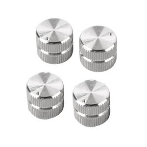 Op maat gemaakte CNC-gedraaide metalen gitaarpotentiometerknop - unieke slijtvaste volumeregeling - Product Image 6