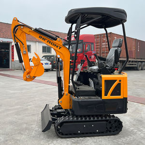 Di alta qualità 1 ton diesel Euro 5 benzina EPA mini escavatore sensibile miglior piccolo escavatore <span class=keywords><strong>per</strong></span> la vendita - Product Image 1