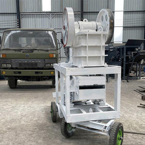 Concasseur à mâchoires portable de haute qualité pour béton et pierre calcaire, avec moteur AC - Product Image 6