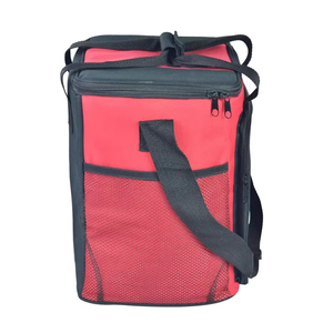 Borsa Termica per Pranzo Personalizzabile con Logo, Resistente e Riutilizzabile, Lussuosa Borsa Frigo Isolata Rosa - Product Image 5