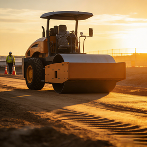 Compacteur de route statique vibratoire à double tambour de 700 kg, 800 kg, 30 kN, 1 tonne, 1,5 tonne, 2 tonnes, 3 tonnes, 4 tonnes, 5 tonnes, 6 tonnes, 7 tonnes - Product Image 1