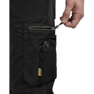 Blaklader กางเกงช่างฝีมือ179918609900C48สีดำกางเกงยีนส์, กางเกงทำงาน7330509862797กางเกงคาร์โก้ - Product Image 4