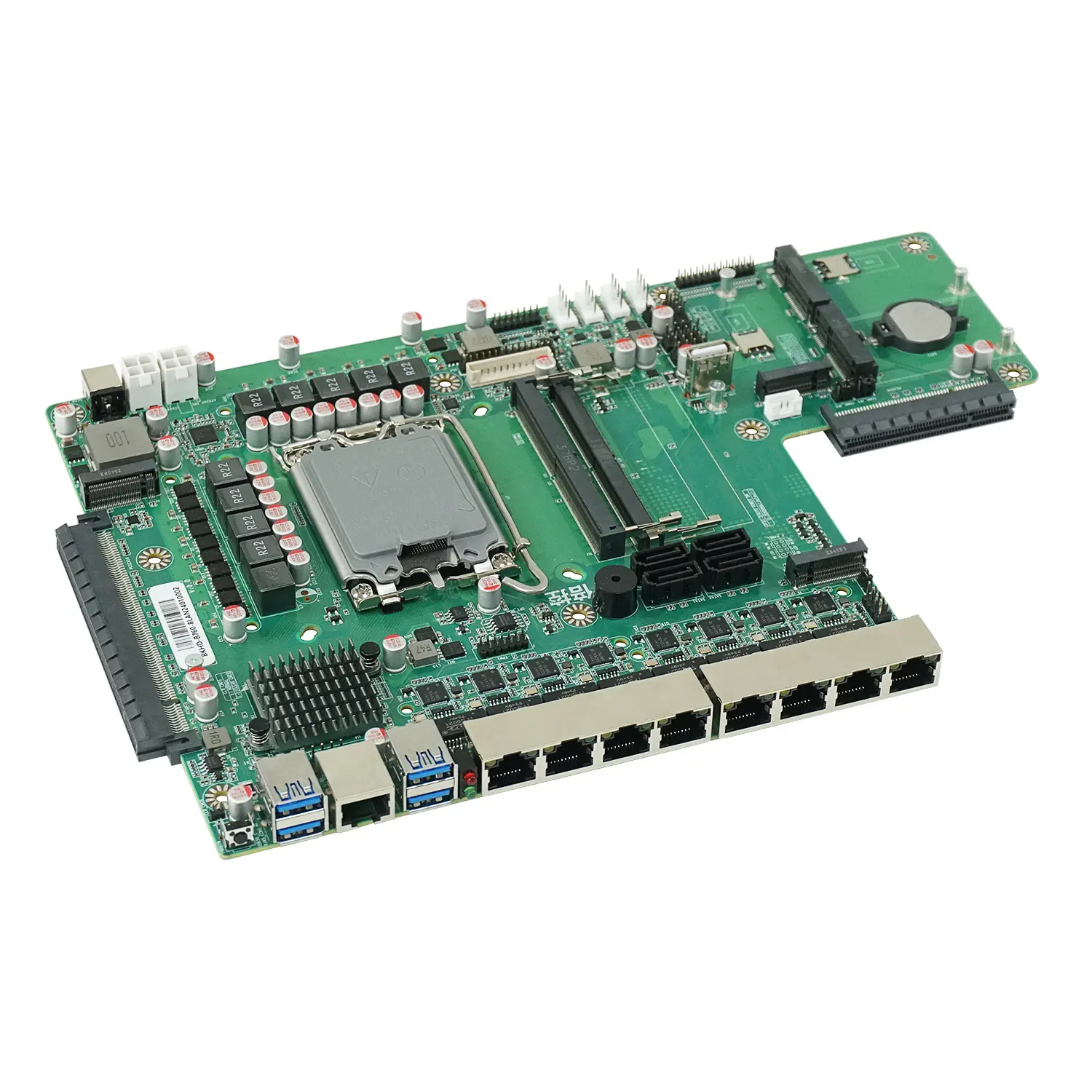 E BKHD B760 Motherboard mit LGA 1700 2 * DDR5 96 GB RAM SODIMM 8 * Intel I226 PCIE 16X 4X Unterstützung für Intel GEN 12. 13. 14. Desktop