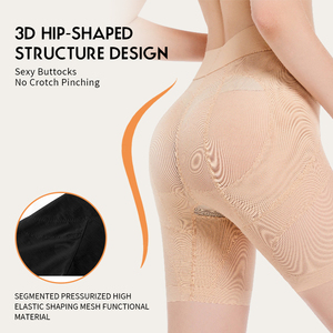 Collants de compression pour femmes avec lifting des fesses Design Shapewear pour rembourrage lisse des hanches <span class=keywords><strong>jegging</strong></span> de contrôle du ventre - Product Image 3