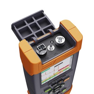 Kép bước sóng qx55 Pon OTDR đa chức năng sợi Thiết bị kiểm tra với OPM SLS VFL RJ45 fip Modules cho hiệu quả sợi thử nghiệm - Product Image 5
