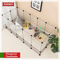 Cages pour lapins et cochons d'Inde Cages pour hamsters Conception de fond en filet de fer pour petits animaux