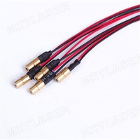 Mini Module Laser à points infrarouges, pilote APC de qualité industrielle, taille 780nm NIR 850nm 980nm IR 0.5mW 1mW 5mW 10mW 3V 5V DC