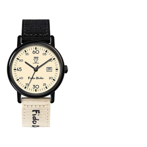 Montres à quartz personnalisées style vintage campus américain, tendance, 35 mm, étanches, avec bracelets en toile et motifs de dessins animés pour étudiants - Product Image 3